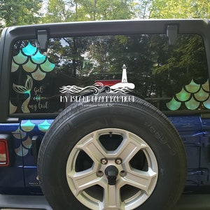 Mermaid Scales Decal