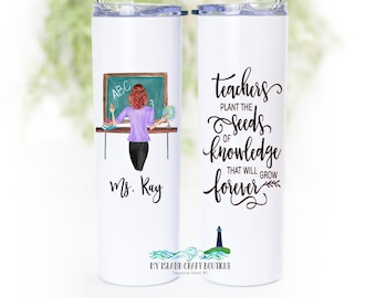 Personalized Teacher Tumbler/teacher gift