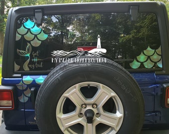 Mermaid Scales Decal