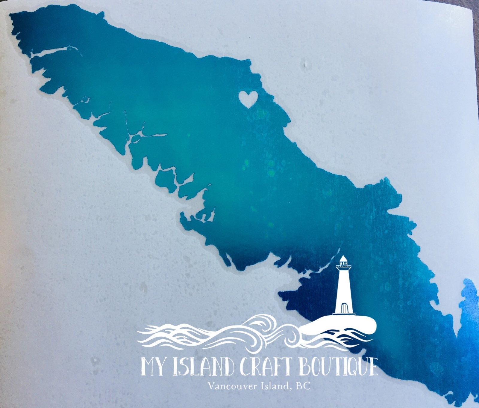 Vancouver Island Decal Etsy Canada