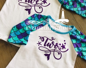 Mermaid Birthday Shirt