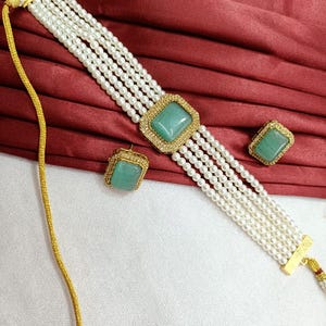 Diamond Necklace /Choker Necklace | Indian jewelry /layered necklace / Kundan rani haar / Statement necklace / Sabyasachi jewelry