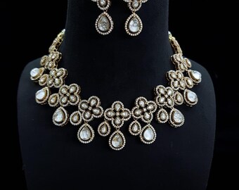 Kundan Choker Necklace Set: Indian Wedding Jewelry