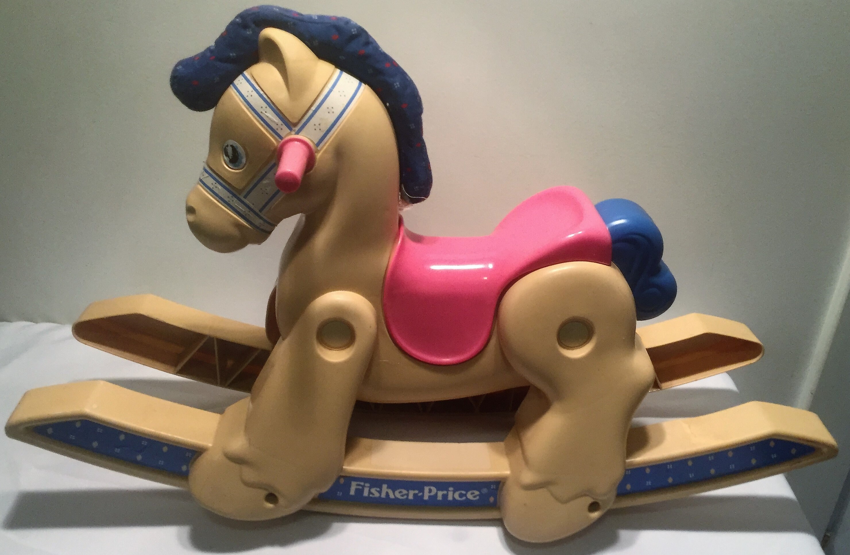 1988 Vintage Fisher Price Rocking Horse Nice Condition FREE Etsy