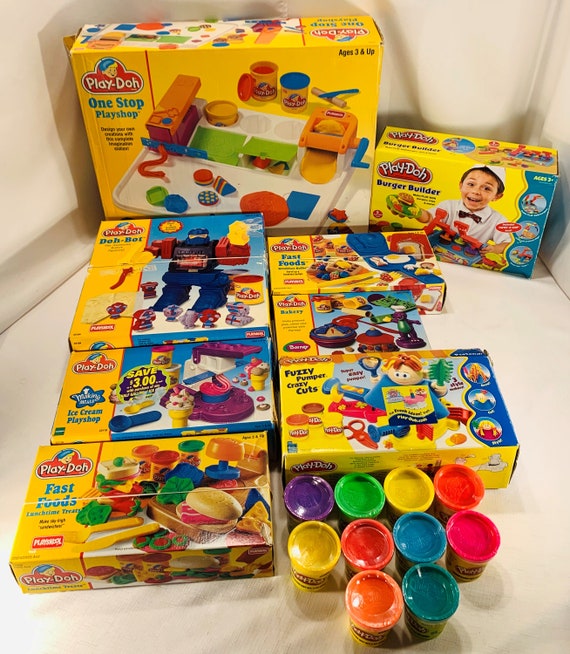 play doh burger builder