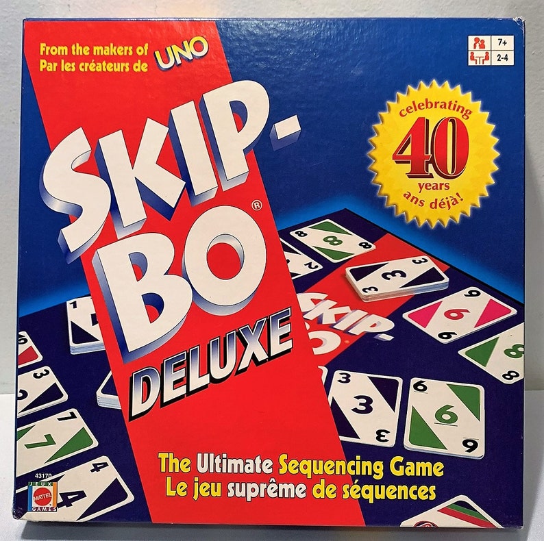 Skip Bo Card Game BRAND NEW