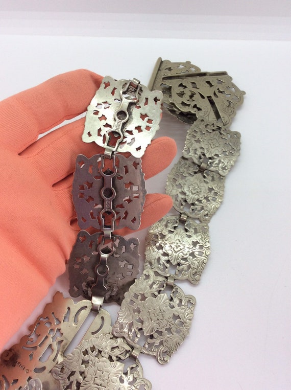 Victorian EPNS BeltNurses Belt ..Chatelaine Belt Gem