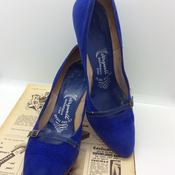 Vintage ladies Merrywell Heels 1950s-60s Shoes