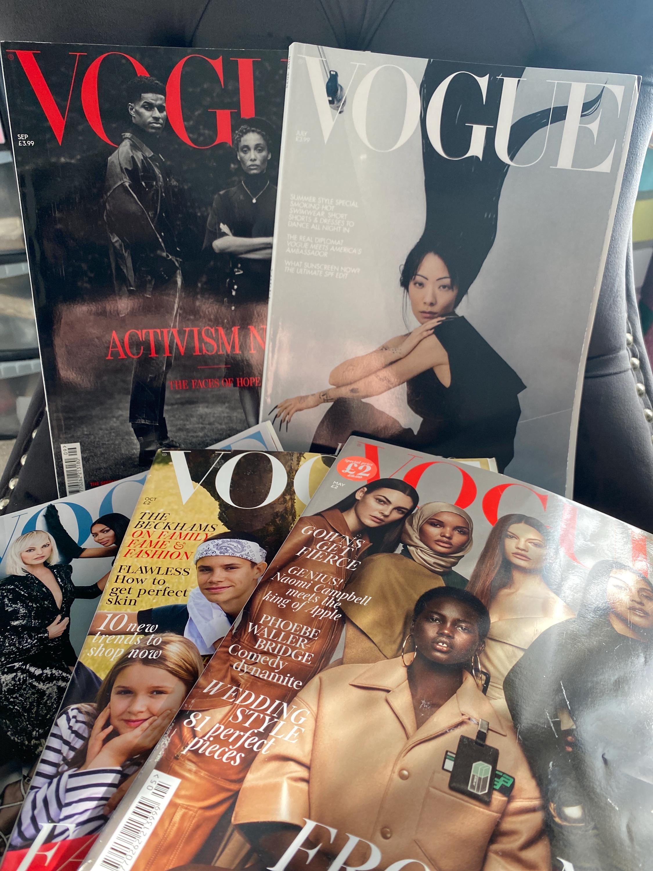Vogue Magazines ,different Years Available, Choose Your Year - Etsy