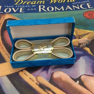 Vintage fjädrande skjortärmar