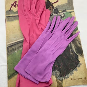 Pretty Pink 2 Pairs of Vintage Gloves