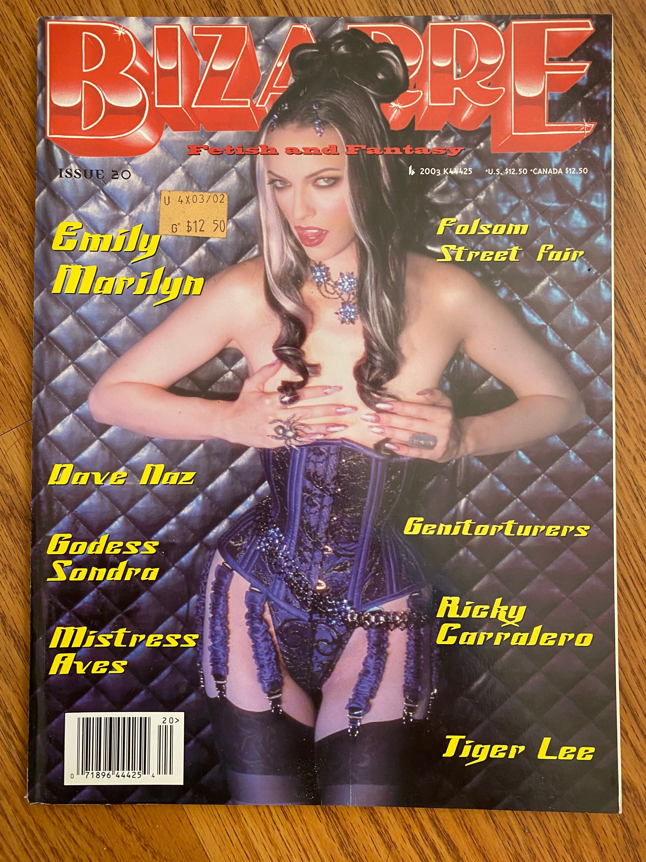 BIZARRE Magazine Issue 20 2003 Extreme Fetish Adult - Etsy Australia