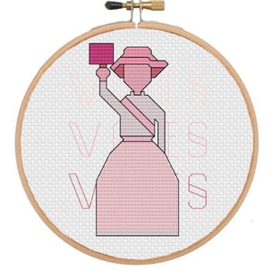 Suffragette Cross Stitch PATTERN