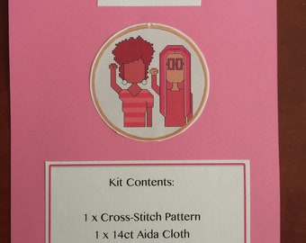 Intersectional Feminism Cross Stitch Kit