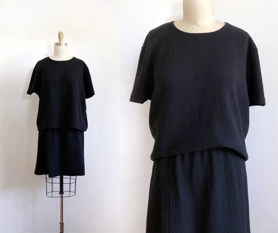 vintage skirt and top cotton set - 1 | vintage set