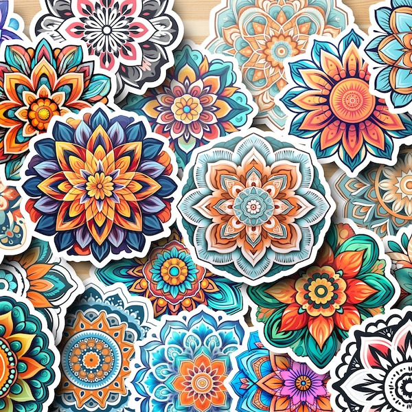 Mandala Stickers