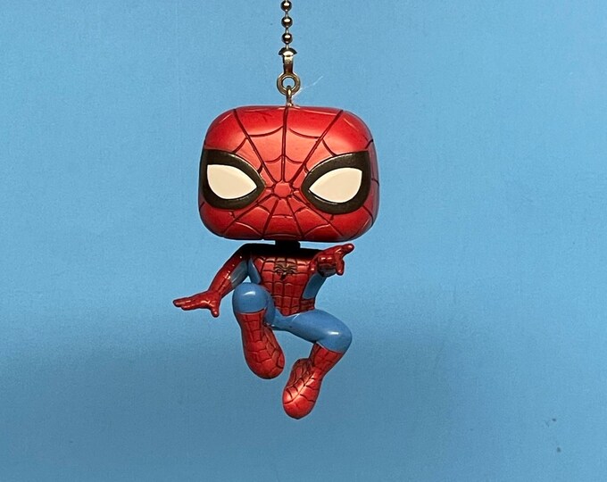 Pop Spiderman Ceiling Fan/light Pull Chain Etsy