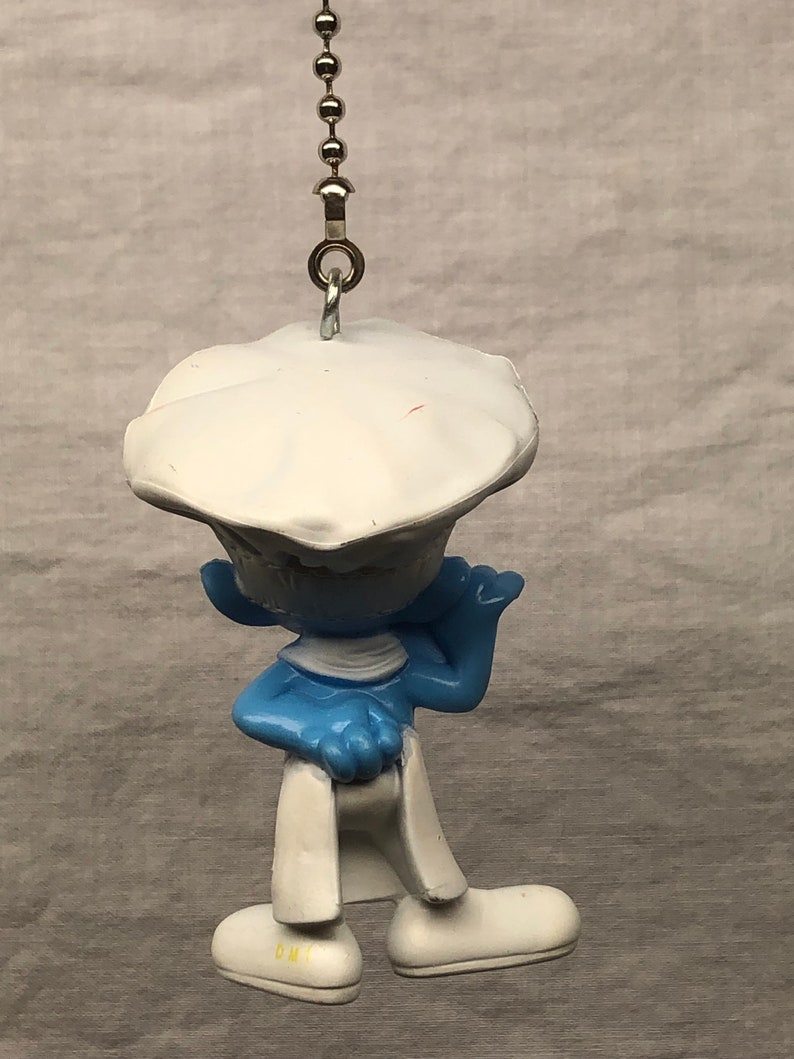 Chef Smurf Ceiling FanLight Pull Chain
