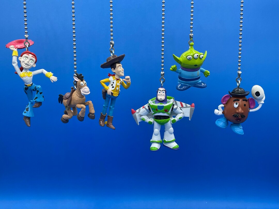 Disney's Pixar Toy Story Ceiling Fan/light Pull Chains Etsy