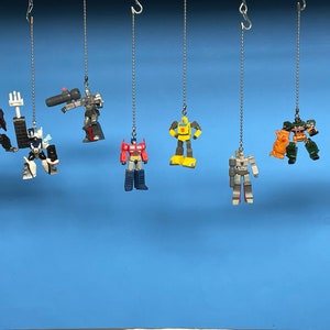 Transformers Ceiling Fan/Light Pull Chains - Optimus Prime, Bumble Bee, Megatron, Soundwave, Overhaul, Dirtboss, Landquake