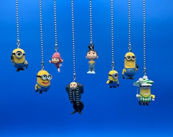 Ich einfach Unverbesserlich Charaktere Deckenfan / Licht Pull-Ketten - Felonious Gru Agnes Gru Edith Gru Kevin Stuart Minion Otto Minion Mel Minion