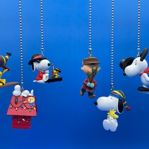 Snoopy, Woodstock & Charlie Brown Ceiling Fan/Light Pull Chain