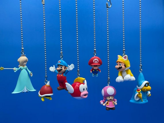 Super Mario Bros. Ceiling Fan/light Pull Chains - Cat, Ice & Baby