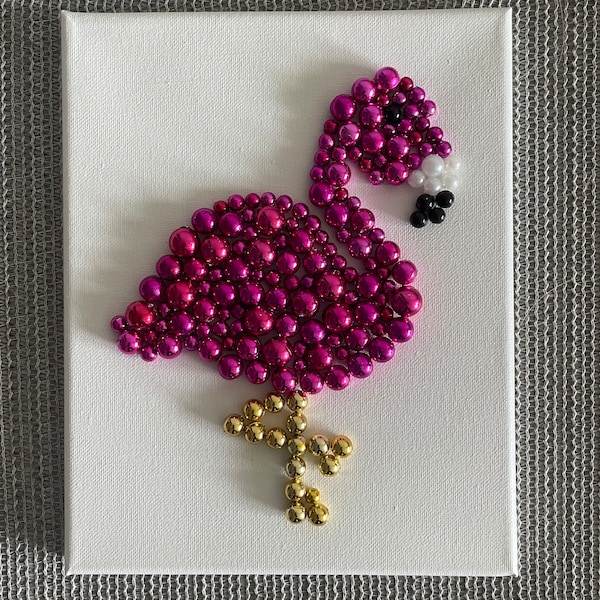 pink flamingo mardi gras