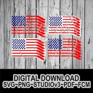 Hockey Stick Flag svg pdf png fcm studio v3 Digital Instant Download Files Great For American Shirts, Tumblers, Gifts, And More