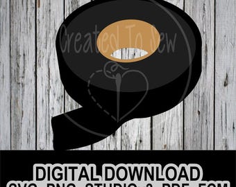 Hockey Stick Tape svg pdf png fcm studio v3 Digital Instant Download Files Great For Tournament Signs, Tumblers, Gifts, And More