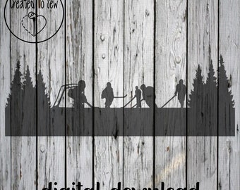 Hockey Scene SVG PNG Digital Instant Download File To Make Hockey Creations With A Cricut. Great For Hoodies, & More