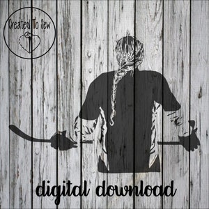 Female Hockey Player SVG and PNG Digital Instant Download For Cricut Machines Created Shirts, Hoodies, Stickers, Tumblers, And More