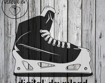 Hockey Goalie Skate SVG and PNG Digital Cut File, Ice Hockey, Ice Hockey Decal, Hockey Stickers, Ice Hockey Vector, Hockey Crafts