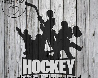 Hockey Gamer Squad SVG Digital Cut File, Hockey PNG File, Hockey Decal, Hockey Stickers, Hockey Vector, Hockey Crafts