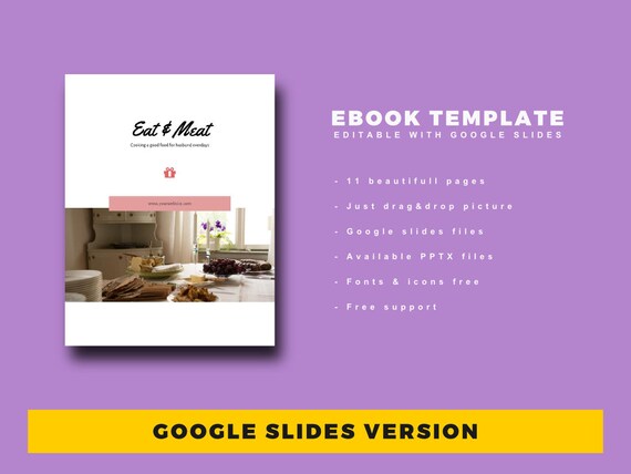 11 pages recipe ebook template recipe journal template bullet journal template ebook design template workbook pre made ebook modern journal template for pages