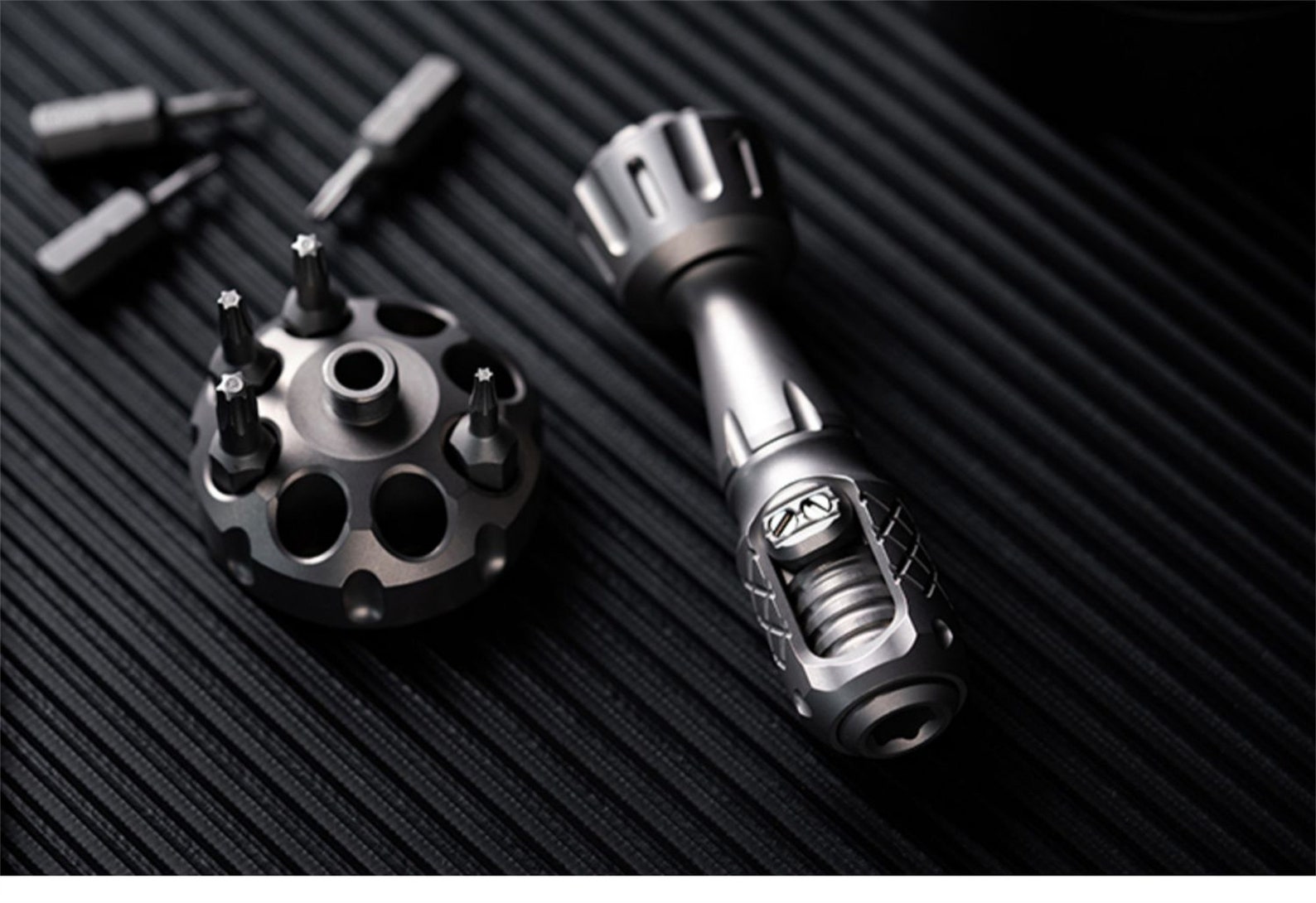 EDC Tool Pocket Push Toy Fidget Slider Titanium Everydaycarry Etsy