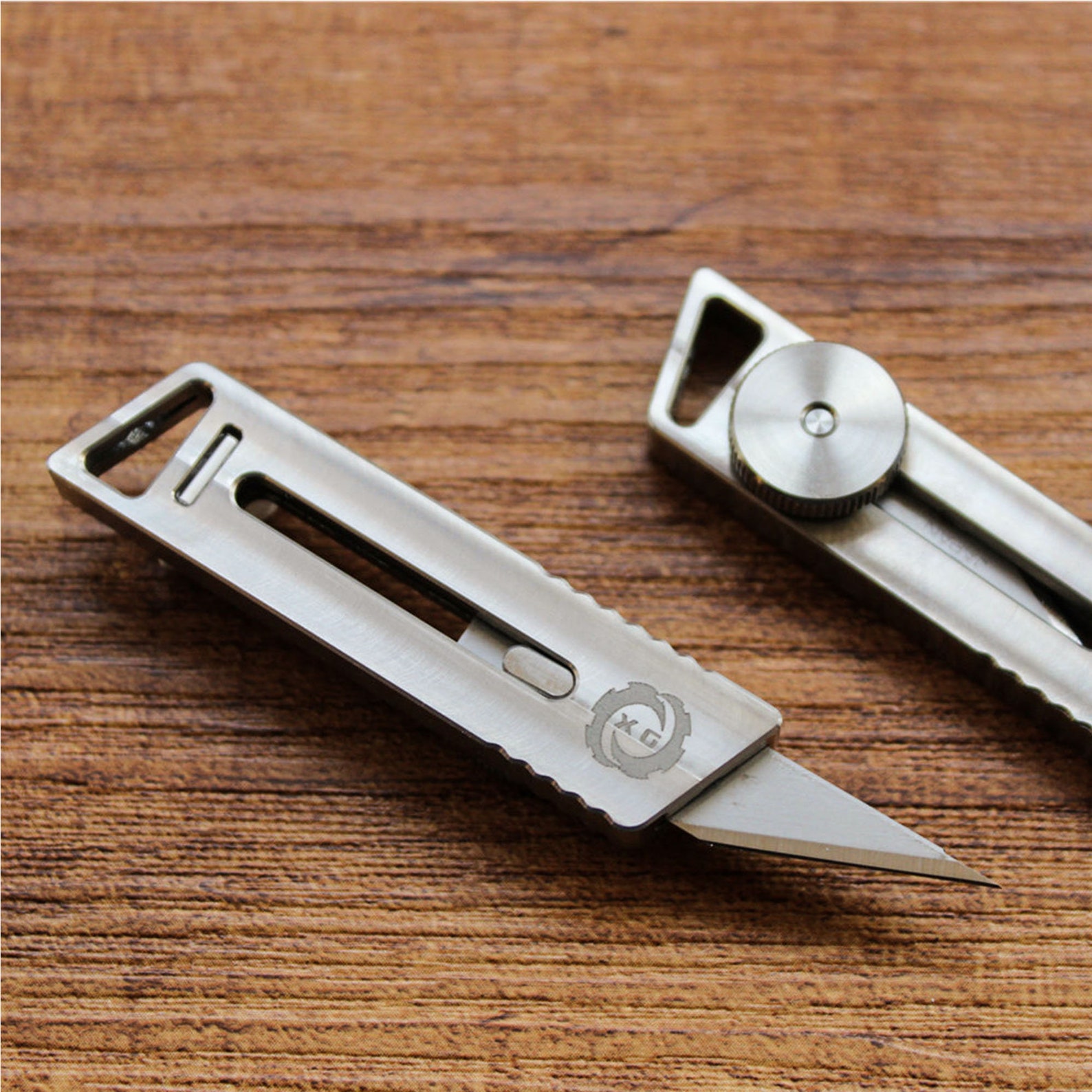 EDC Tool Titanium Mini Knife Art Cutter Knife Key Chain Knife Etsy