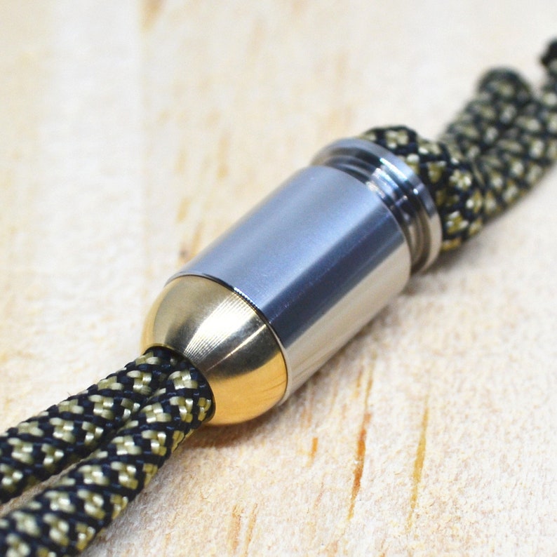 EDC Beads Titanium Brass Screwed Bead Keychain Knife Bead Etsy