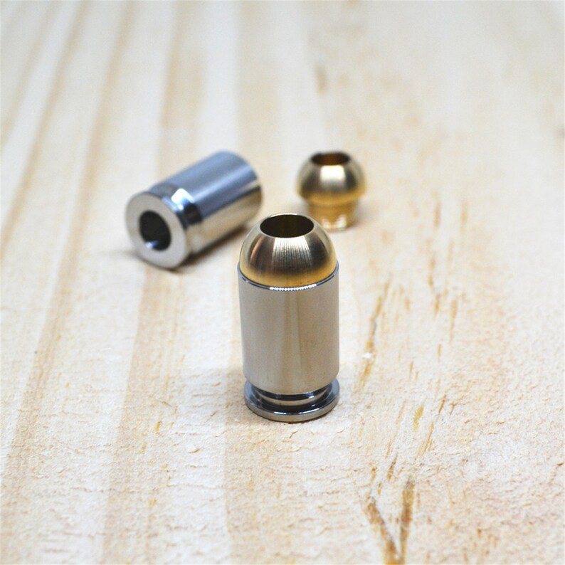 EDC Beads Titanium Brass Screwed Bead Keychain Knife Bead Etsy