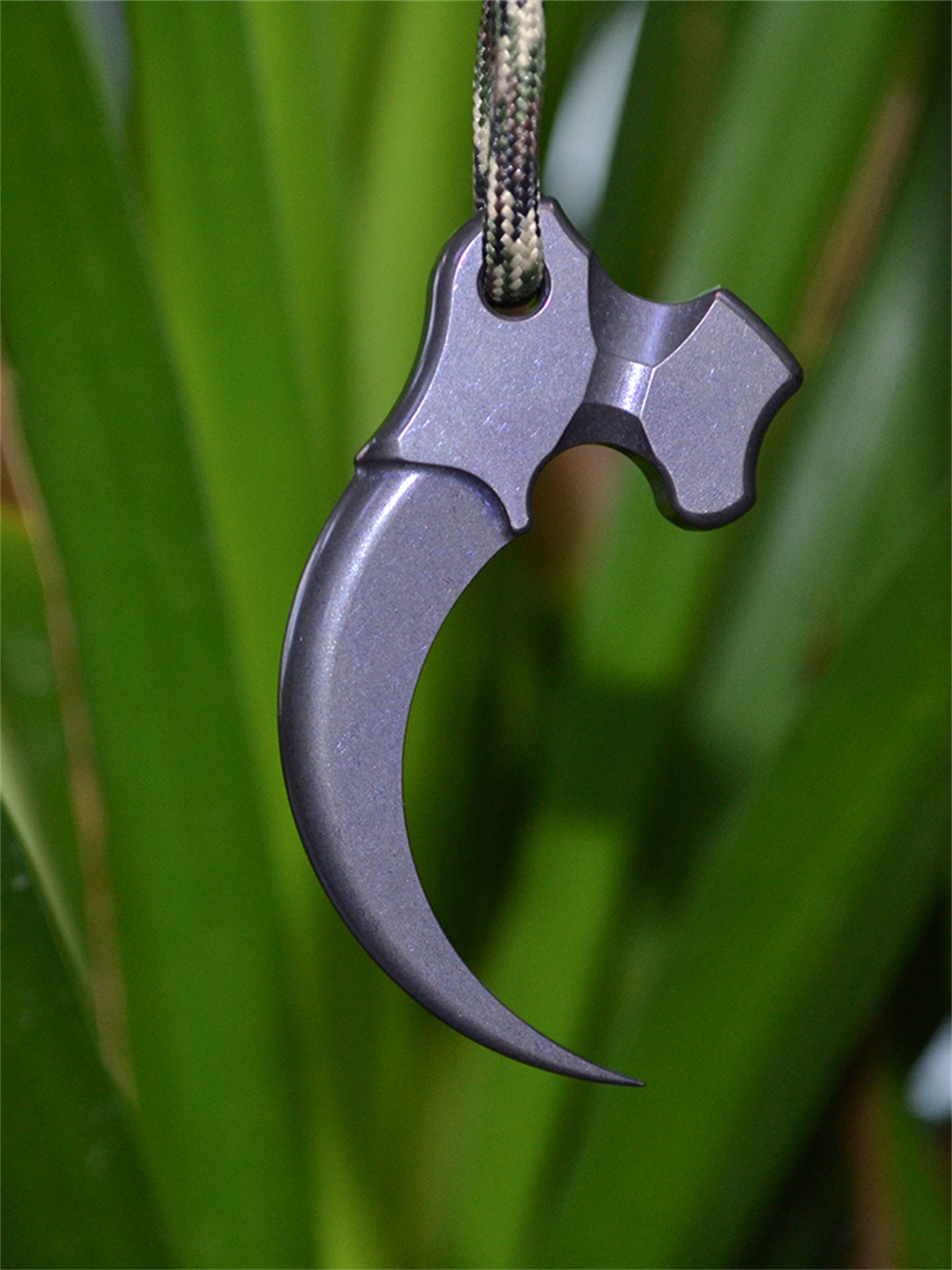 Titanium EDC Gear Eagle Claw Tactical Gear Keychain Tool Etsy