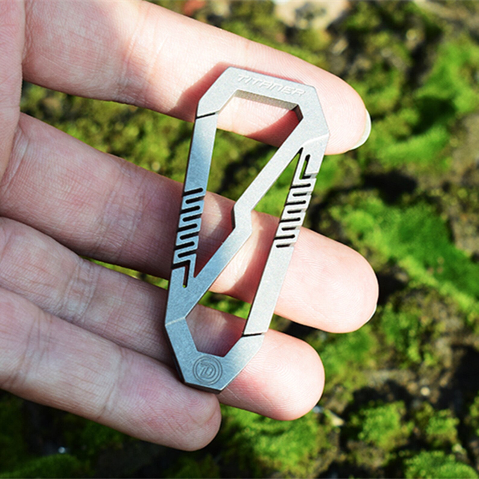 Titanium Keyring EDC Key Chain Carabiner Everydaycarry Daily Etsy