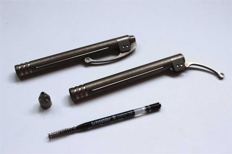 EDC Gear Titanium Tactical Pen Writing Pocket Mini Pen Outdoor Etsy