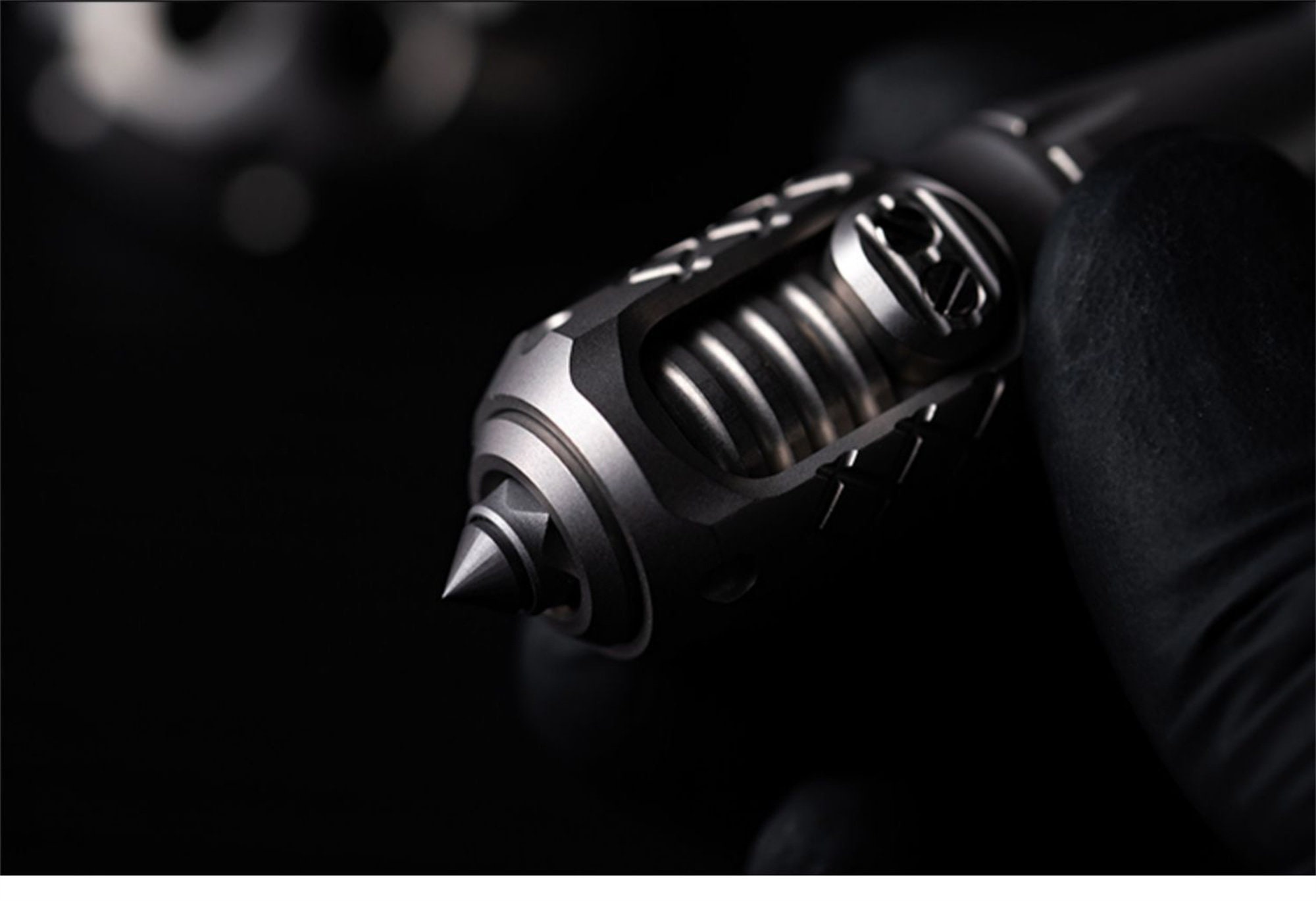 EDC Tool Pocket Push Toy Fidget Slider Titanium Everydaycarry Etsy