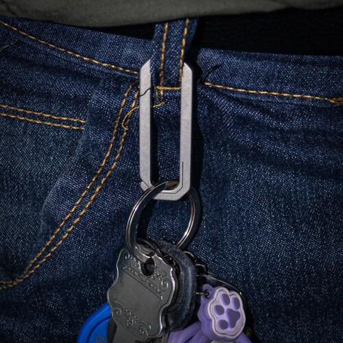 KYLINK Omega Double Shackle EDC Carabiner Keychain Key Ring Etsy