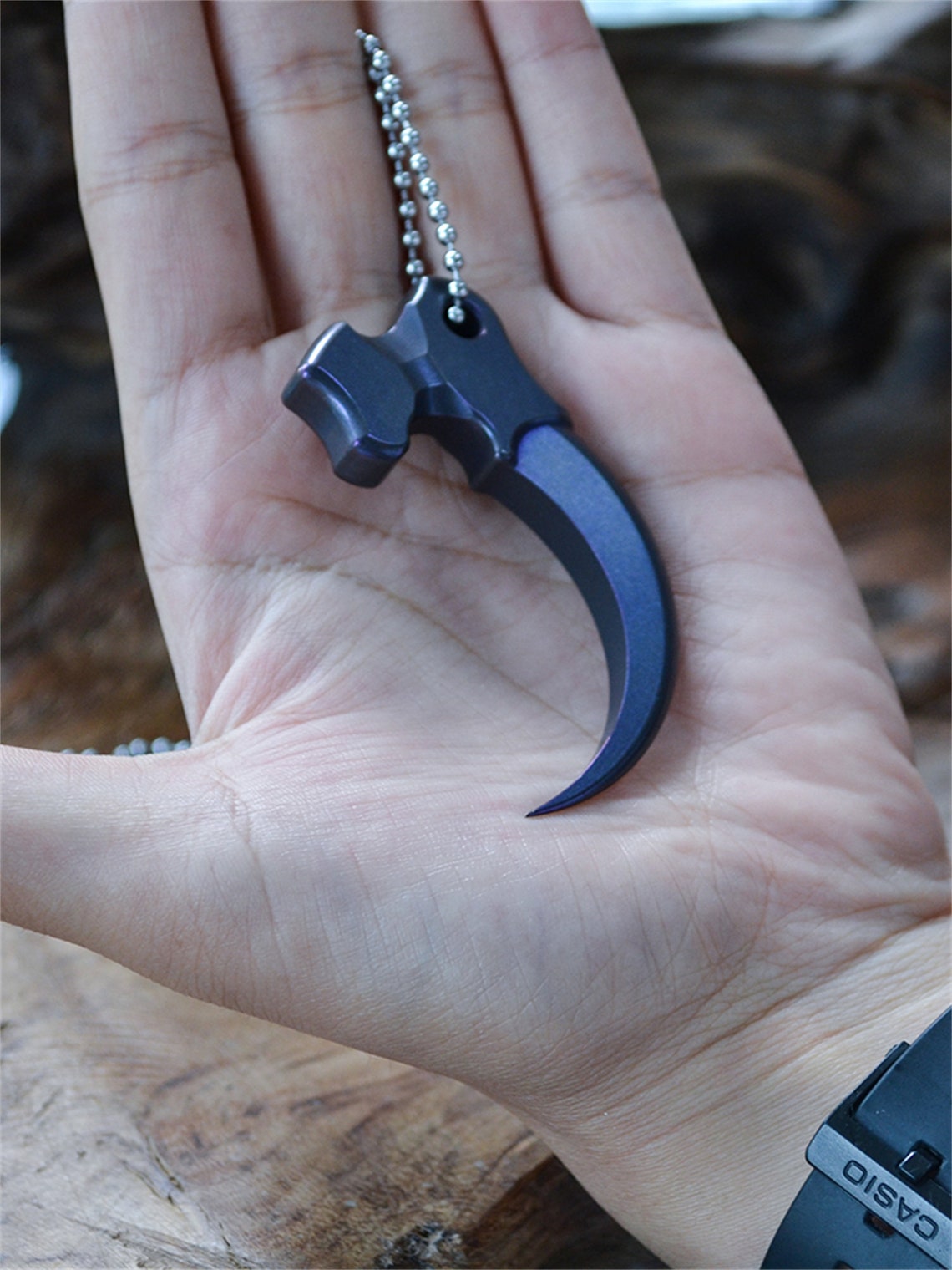 Titanium EDC Gear Eagle Claw Tactical Gear Keychain Tool Etsy