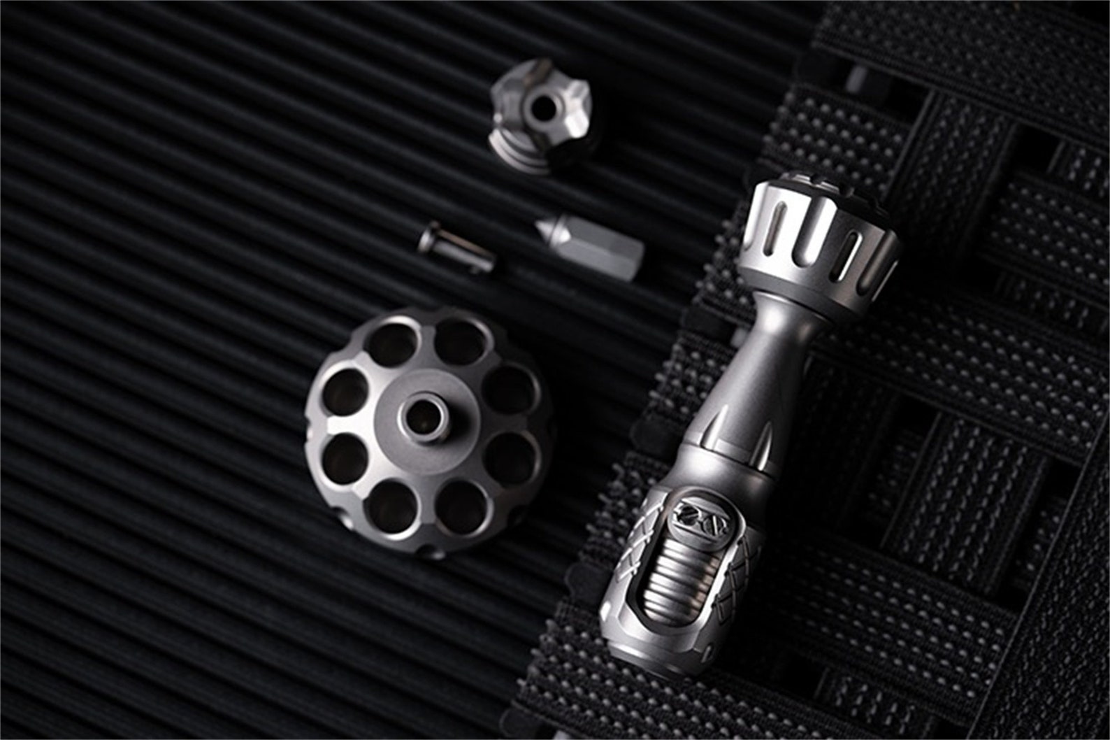 EDC Tool Pocket Push Toy Fidget Slider Titanium Everydaycarry Etsy