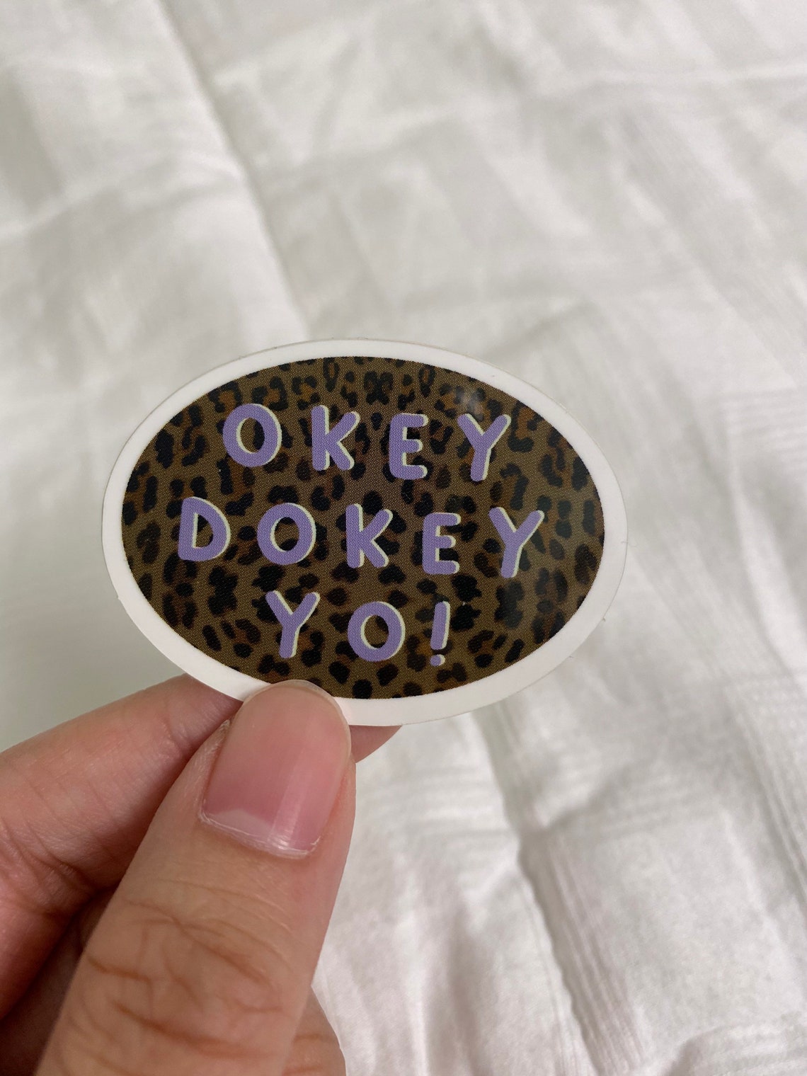 True Beauty Okey Dokey Yo Sticker Etsy