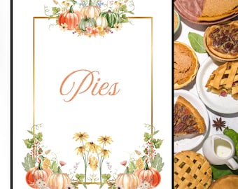 Letrero de Acción de Gracias, Letrero de Acción de Gracias Imprimible, Letrero de Acción de Gracias Imprimible, Letrero de Acción de Gracias, Letrero de Friendsgiving, Letrero de Friendsgiving Imprimible