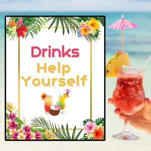 Luau Party, Luau Party Sign, Luau Grad Party, Luau Sign, Party Signs, Luau Party Signs, Luau Birthday Party, Luau, Hawaiian Party, Tropical