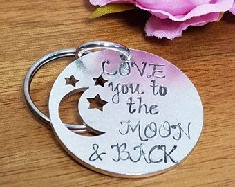 Quote Key Ring - Etsy UK